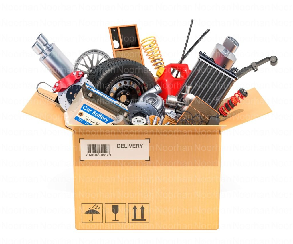 Aftermarket Spare Parts in a box