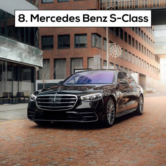 Mercedes Benz S-Class - 10 Most popular cars in Dubai