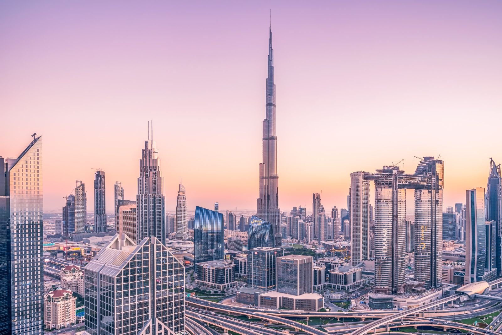 Dubai City Panoramic View