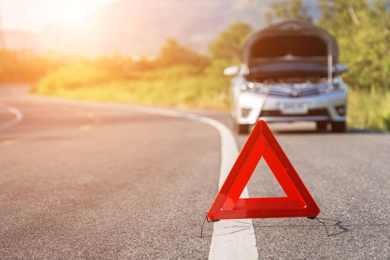 Reflective Triangle - Stop Sign