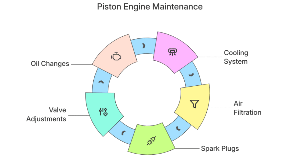 Difference between Piston and Rotary Engines