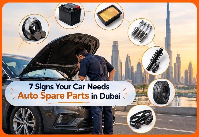 7 Signs Your Car Needs Auto Spare Parts in Dubai