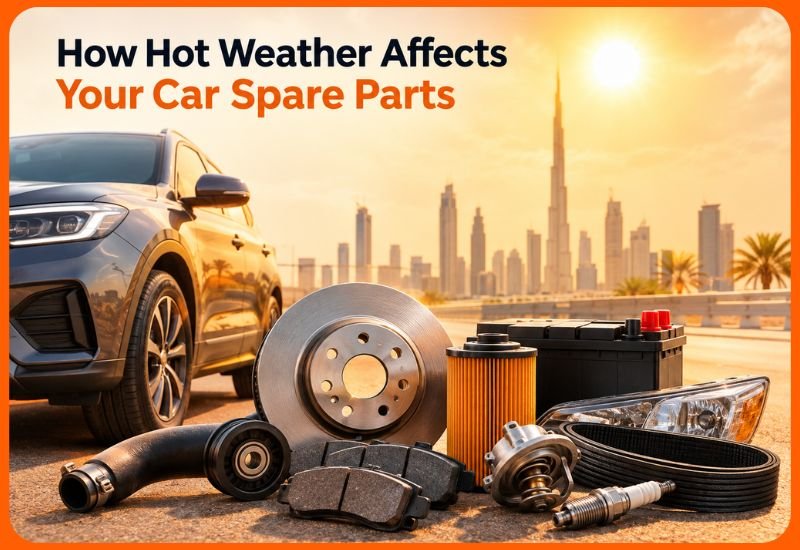 How Hot Weather Affects Your Car Spare Parts