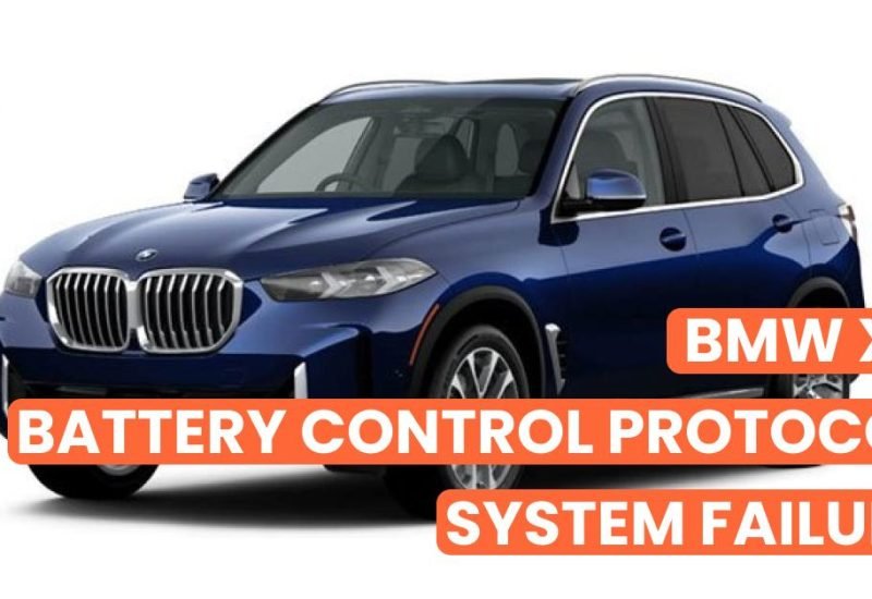 BMW X5 BCP (Battery Control Protocol) System Failure in the UAE