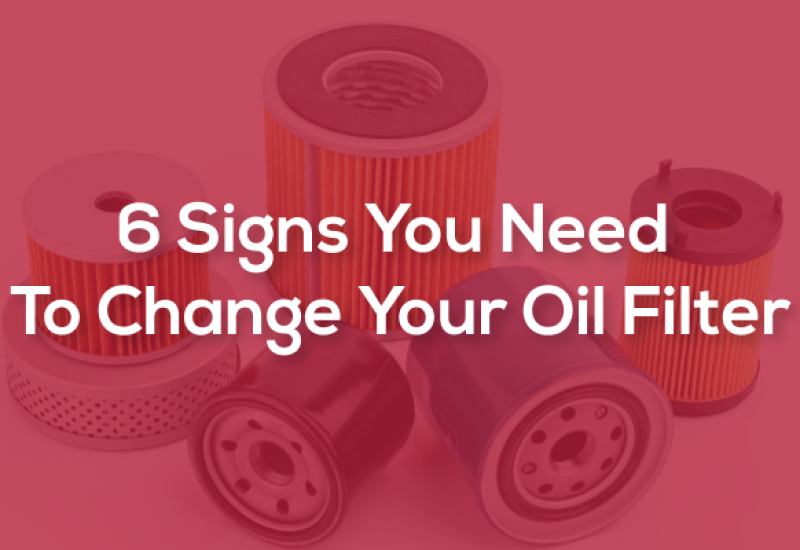 Blog Cover 6 Signs oil filter