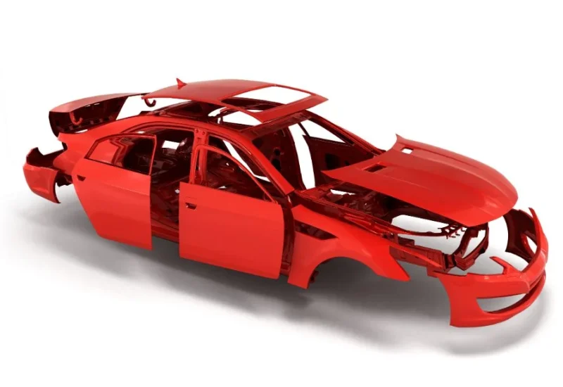 concept-car-painted-red-body-primed-parts-near-isolated-white-background-3d-render